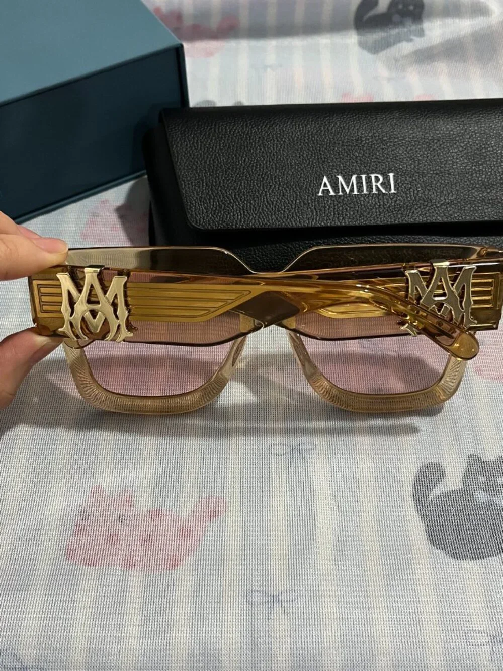 AMIRI Jumbo MA Square Sunglasses